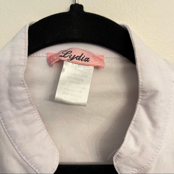 ❄️3/$25 White Military Captain Style Women's Top - Picture 3 of 8